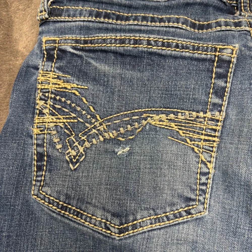 Wrangler Jeans Mens 30 Blue 20X Style 42 Vintage Boot Slim Fit Western Denim